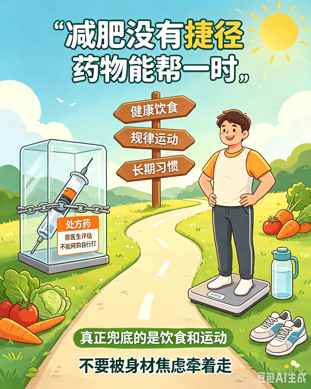 【人医科普】内分泌甲乳讲堂——朋友靠打针瘦了30斤,可以跟风打吗?