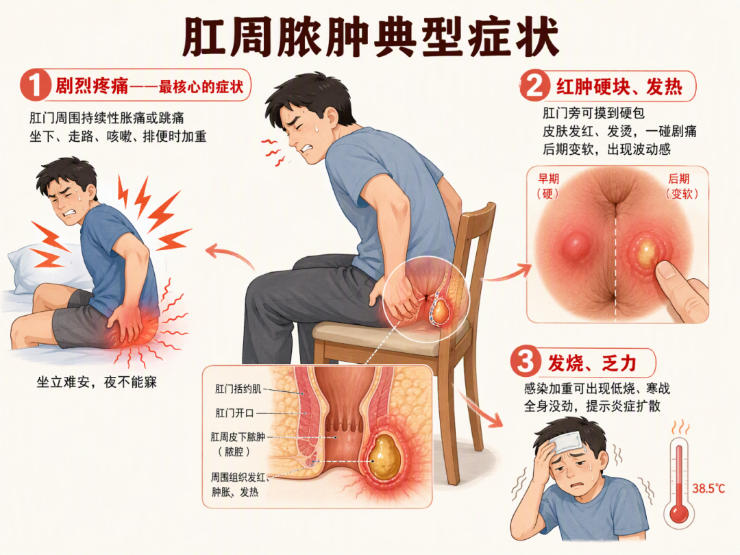 台风天“菊部”告急?别把脓肿当痔疮!