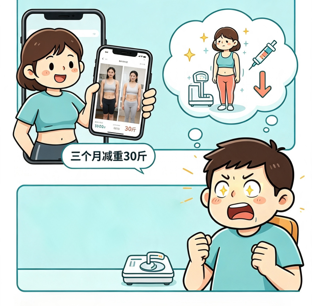 【人医科普】内分泌甲乳讲堂——朋友靠打针瘦了30斤,可以跟风打吗?