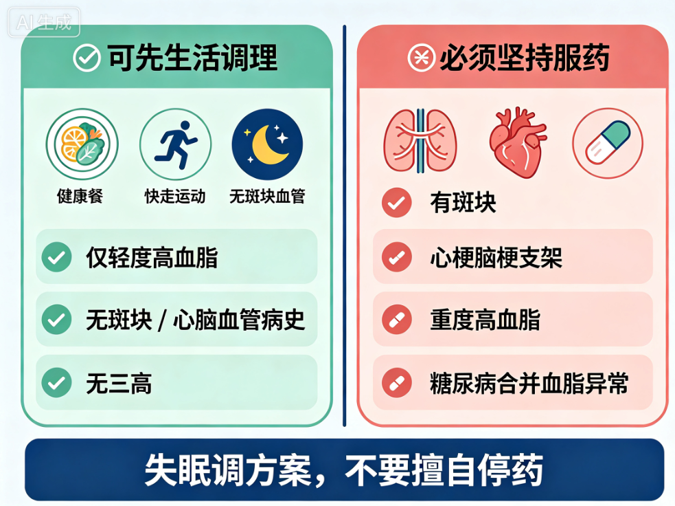 吃了他汀彻夜难眠，不吃又怕血管堵？睡眠科医生教你破局