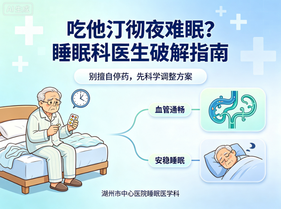 吃了他汀彻夜难眠，不吃又怕血管堵？睡眠科医生教你破局
