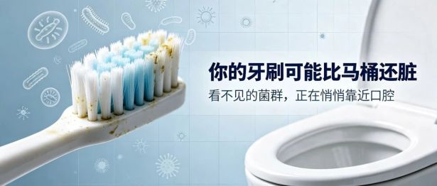 你的牙刷可能比马桶还脏！