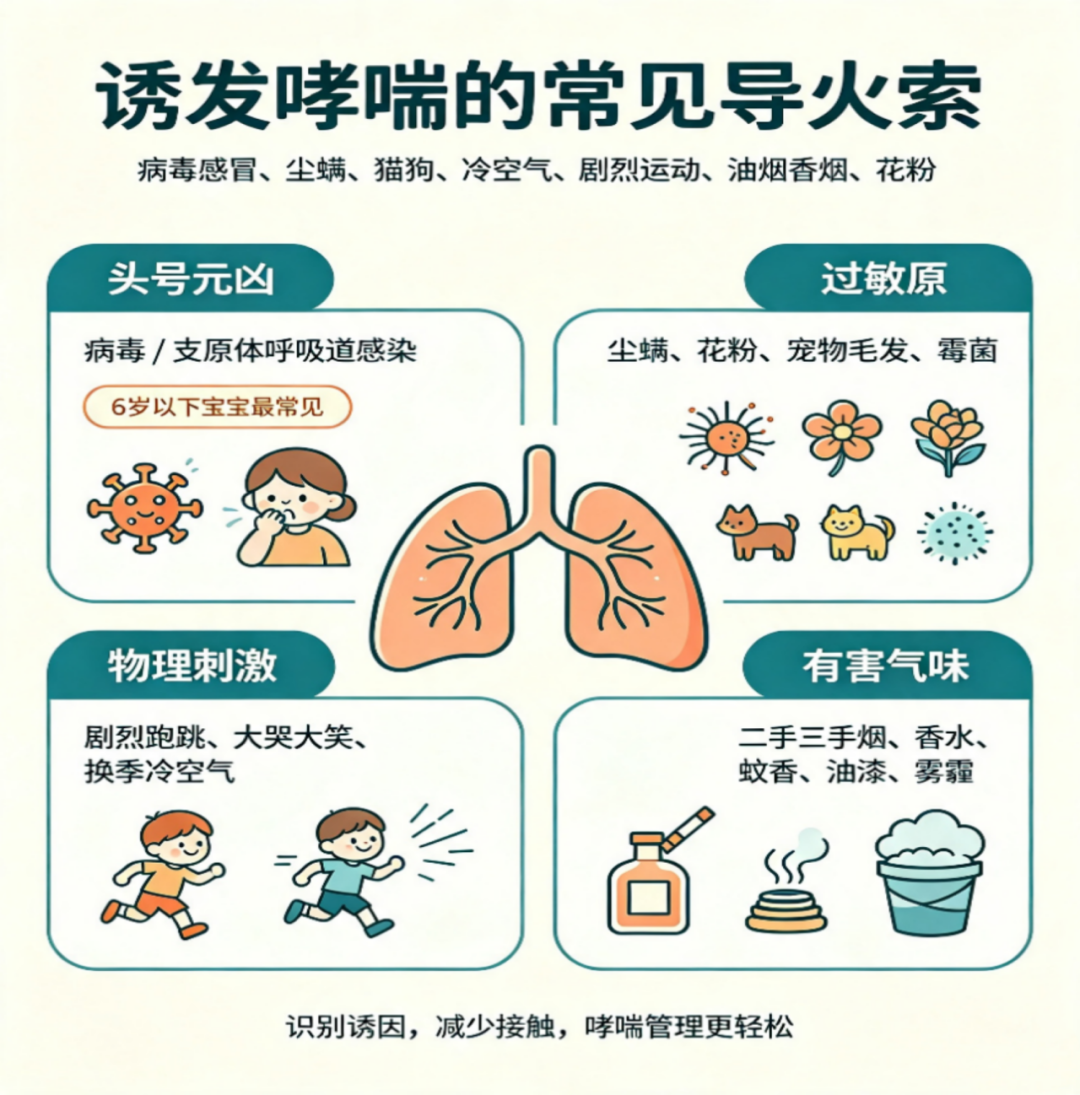 【儿童哮喘科普・第一期】孩子总半夜咳醒别当感冒!儿科主任:儿童哮喘的真相,很多家长都搞错了