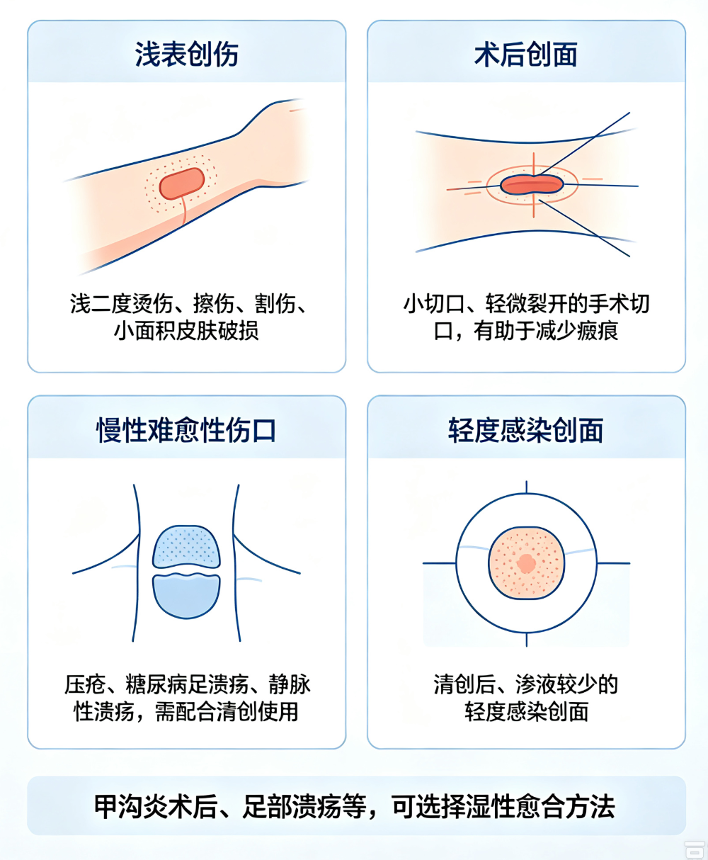 皮肤受伤？还在等它结痂？你OUT了！