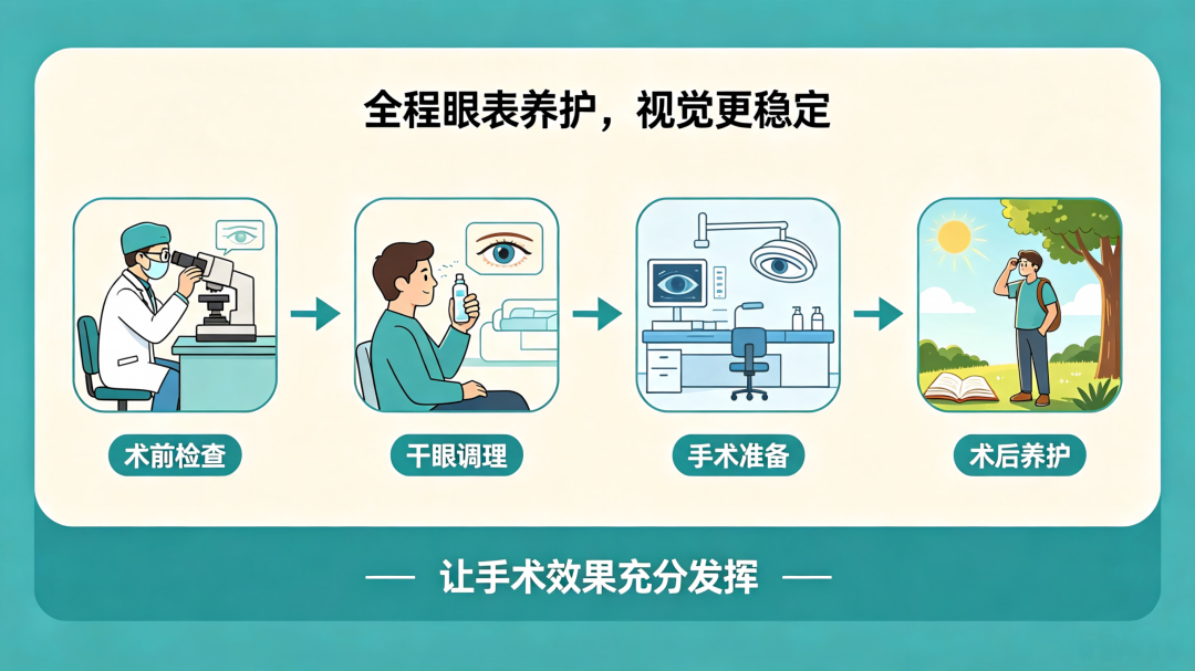 做白内障手术,为什么医生建议先治干眼?很多人都忽略了