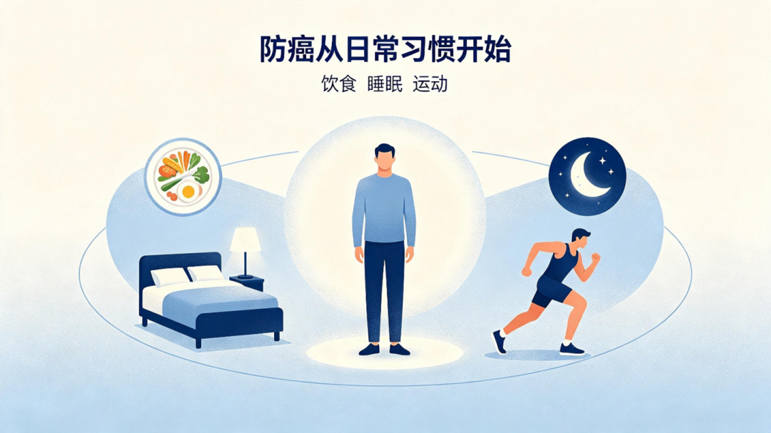 肿瘤防治专栏6|防癌不必追求昂贵保健品!做好三餐、睡眠、运动,普通人就能筑起防癌屏障