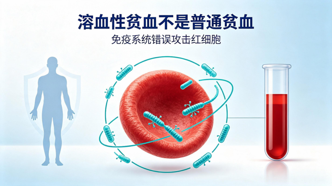 凶险的“贫血”并非简单补血——聊聊极易误诊的溶血性贫血