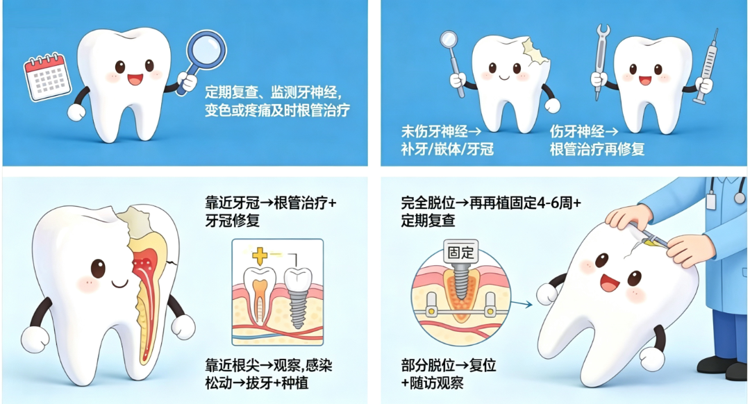 牙齿磕断了，千万别扔！还可以抢救一下
