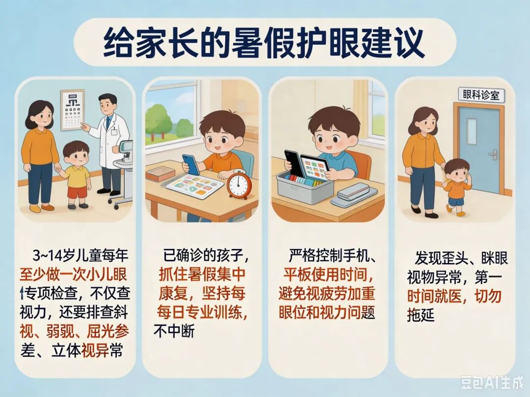 开学倒计时!孩子的眼睛,等不起一个“有空再说”