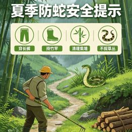 【人医科普】蛇出没！被咬了怎么办？合江人请收好这份“保命指南”