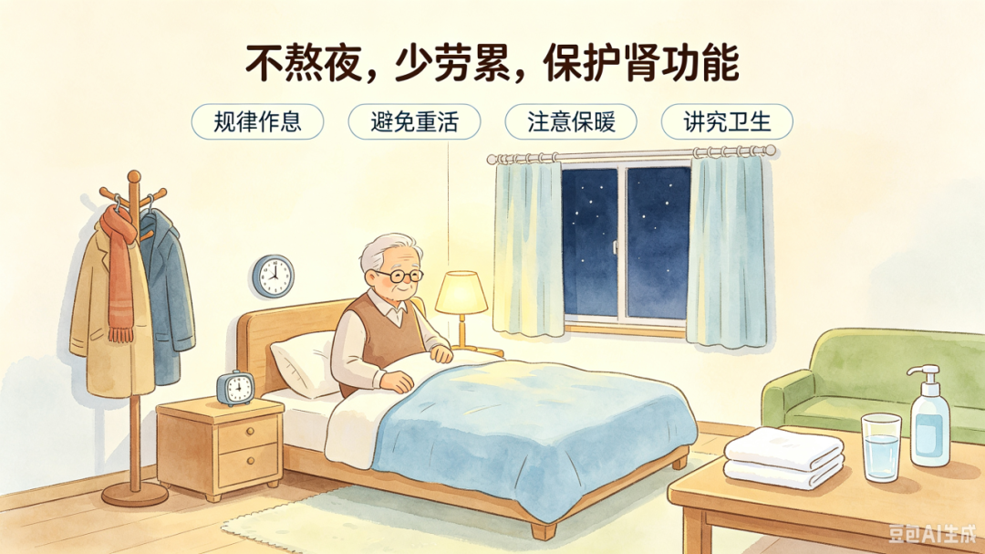 延缓肾病进展:中西医结合肾病风湿科分享5项居家护理重点