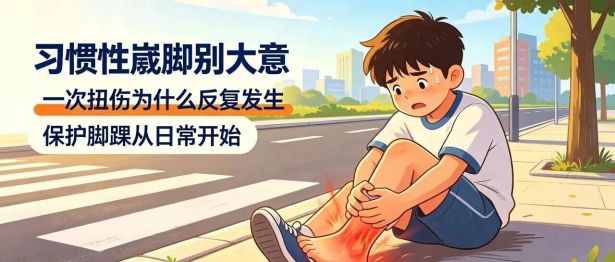 【科普】崴脚只有一次或无数次，“玻璃脚踝”怎么治