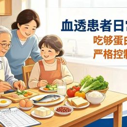 【科普】血液透析：首先读懂身体的“营养信号”