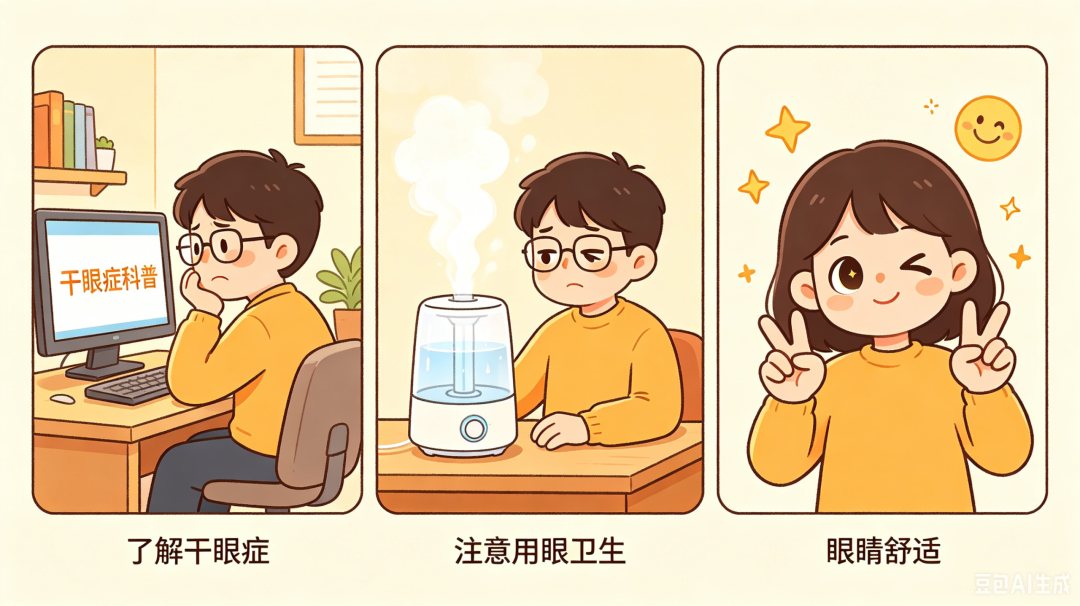 眼睛也会“缺水”!别再小看干眼症