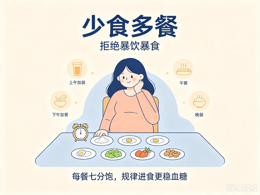 妊娠期糖尿病这样吃，孕妇血糖稳、宝宝长得好！