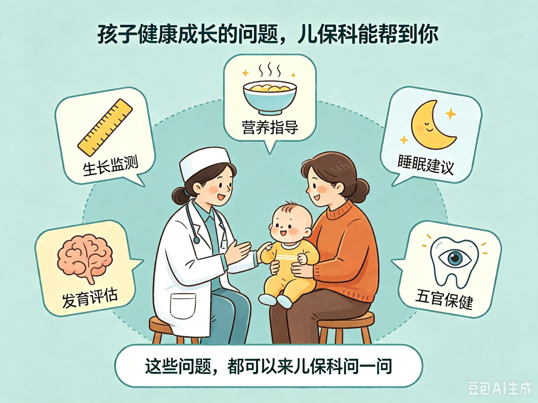 儿童保健科普知识丨守护儿童健康,从定期儿童保健开始!