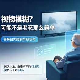 科学认识白内障——告别模糊“视界”