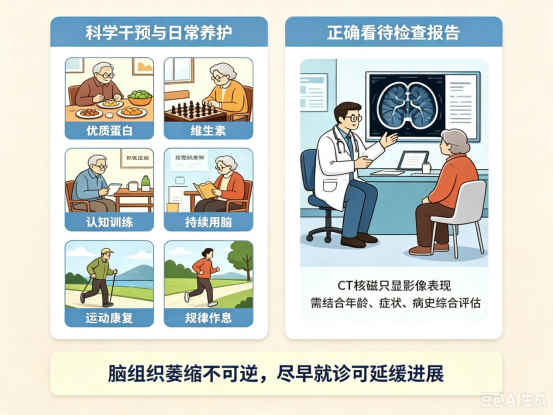 【人医科普】查出脑萎缩别恐慌!与痴呆并非一回事