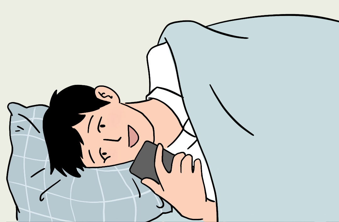 巨巨巨伤眼!别再用这个姿势玩手机了……