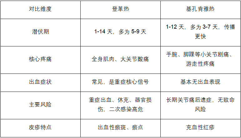 蚊虫叮咬别大意!一文分清登革热、基孔肯雅热,防护攻略收好