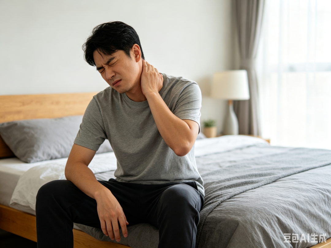 睡醒脖子僵到转不动?别硬掰!落枕这么处理才对