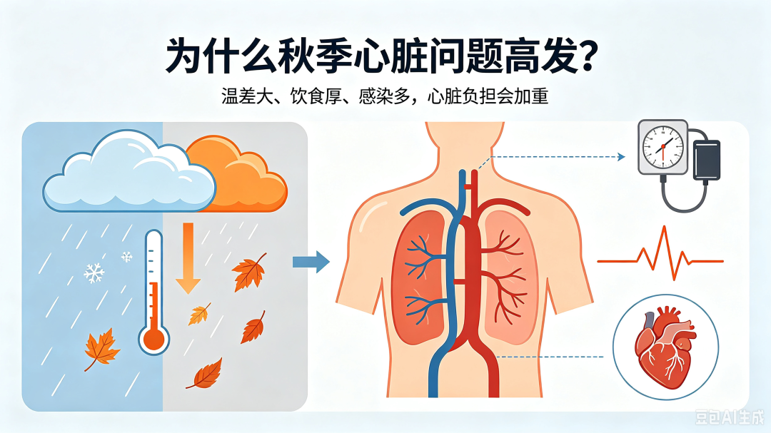 健康科普|东北秋天如何“护心”?