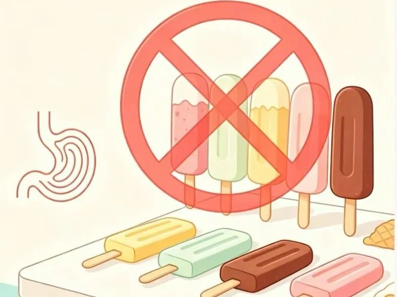 【健康科普】夏天吃冰淇淋,冰爽一瞬间,胃肠遭罪一整天