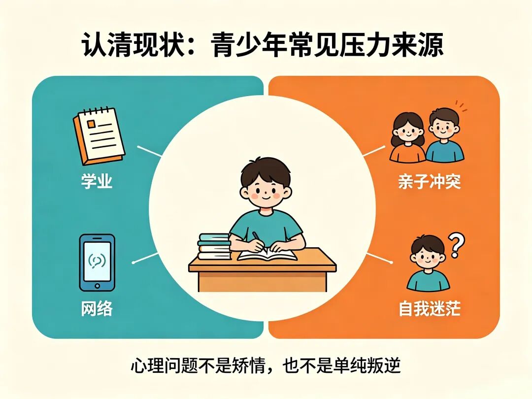 科普知识|马上开学啦,如何识别及应对青少年常见的心理问题?