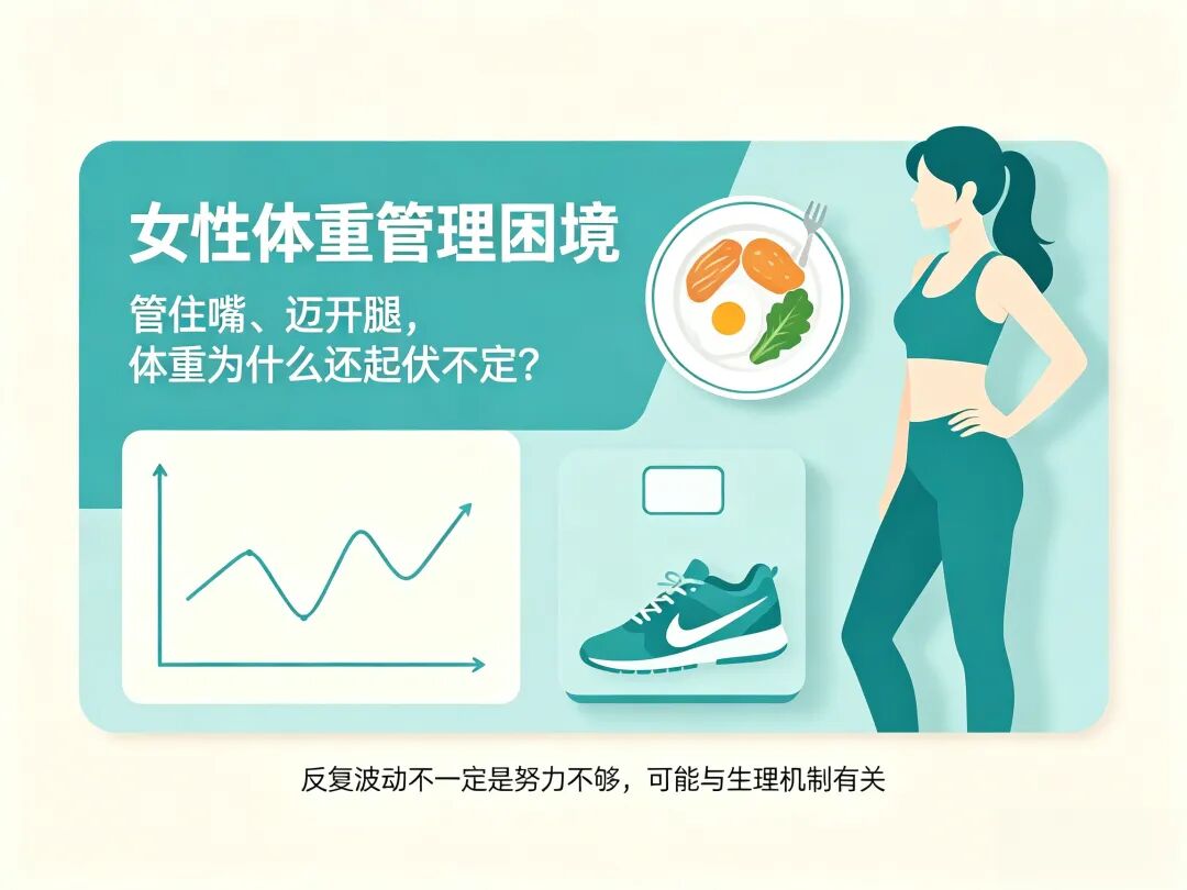 健康在线丨女性减重:体重反复≠不够自律,6问拆解背后的生理真相