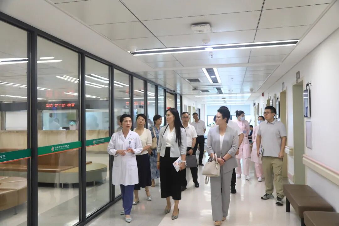 深圳援疆前方指挥部代表团到访深圳市妇幼保健院开展调研座谈
