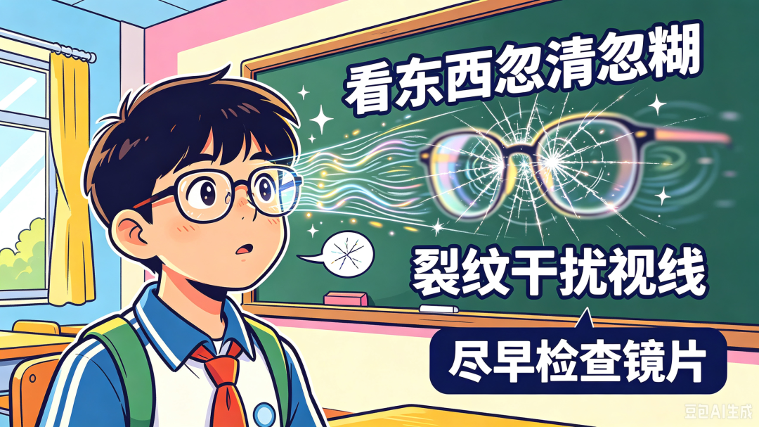 普瑞专家说｜镜片没摔没碰，怎么就开裂了？高温和坏习惯才是元凶