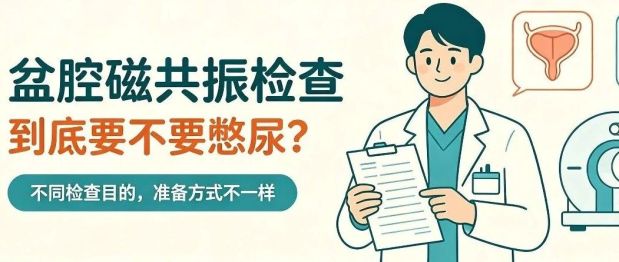 盆腔磁共振检查，到底要不要憋尿？