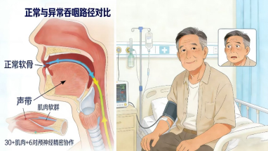 喝水频繁呛咳?这可不是小事,警惕吞咽在“求救”