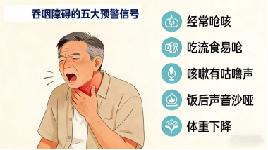 喝水频繁呛咳?这可不是小事,警惕吞咽在“求救”