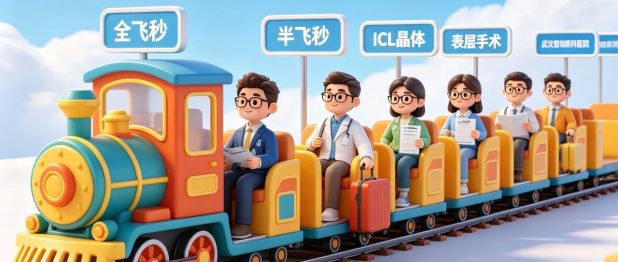 全飞秒、半飞秒、ICL晶体植入应该如何选择？武汉普瑞眼科医院一文帮你理清近视手术术式