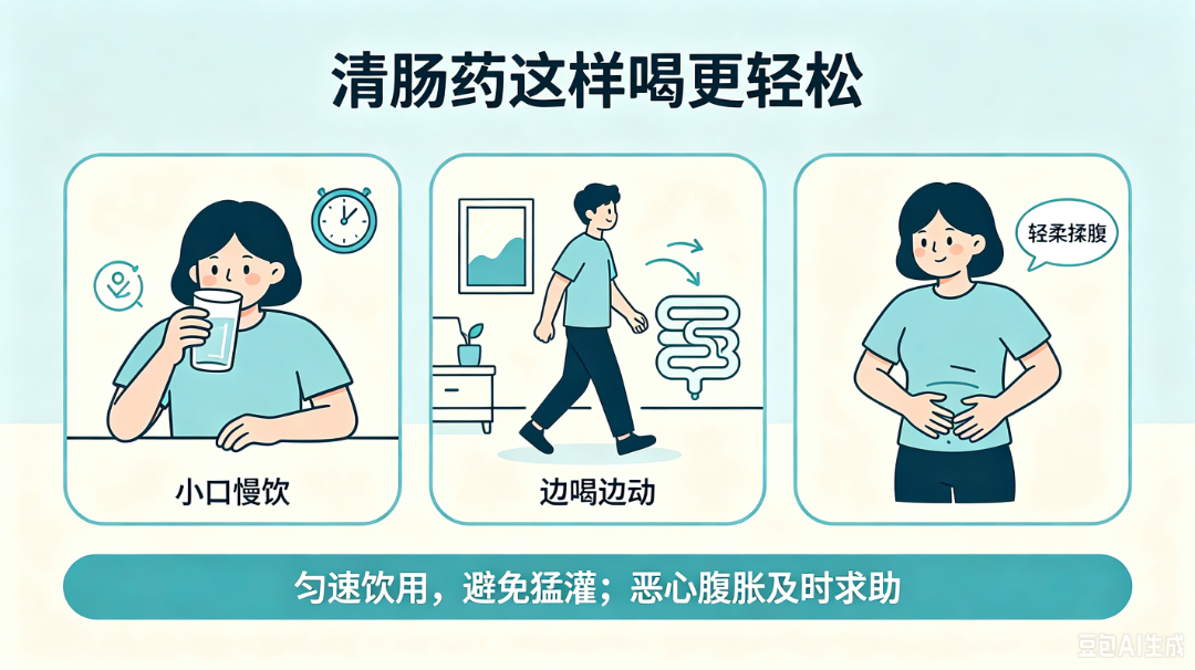 肠镜检查成功与否 正确清肠很重要