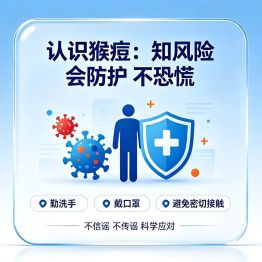 认识猴痘：知风险 会防护 不恐慌
