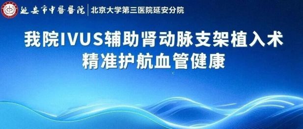 我院 IVUS 辅助肾动脉支架植入术，精准护航血管健康