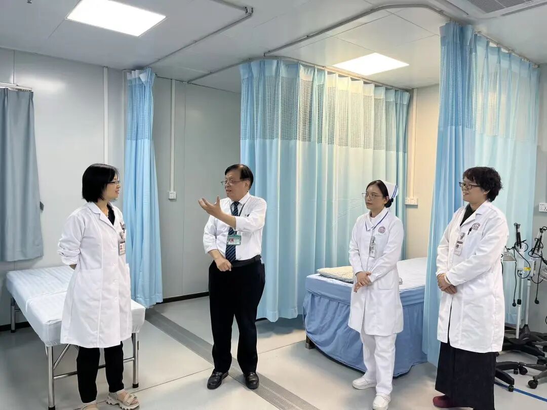 东莞台心医院谢瀛华执行院长联合人民医院袁耀钦院长共同深化脑机接口布局与双向转诊机制