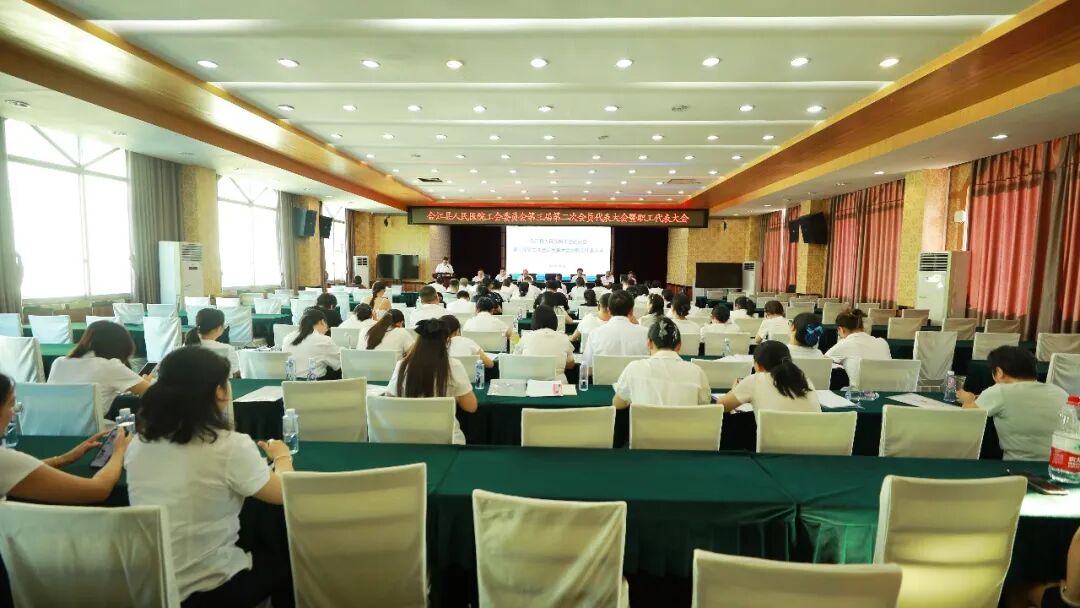 【 人医动态 】 凝心聚力启新程,医者笃行谋新篇——我院召开第三届第二次工会会员代表大会暨职工代表大会