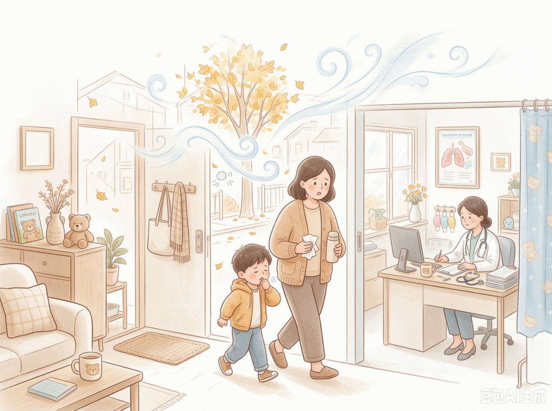 【儿童哮喘科普·第二期】孩子反复咳总当感冒?儿童哮喘患病率 30 年持续走高,这些误区很多家长还在踩