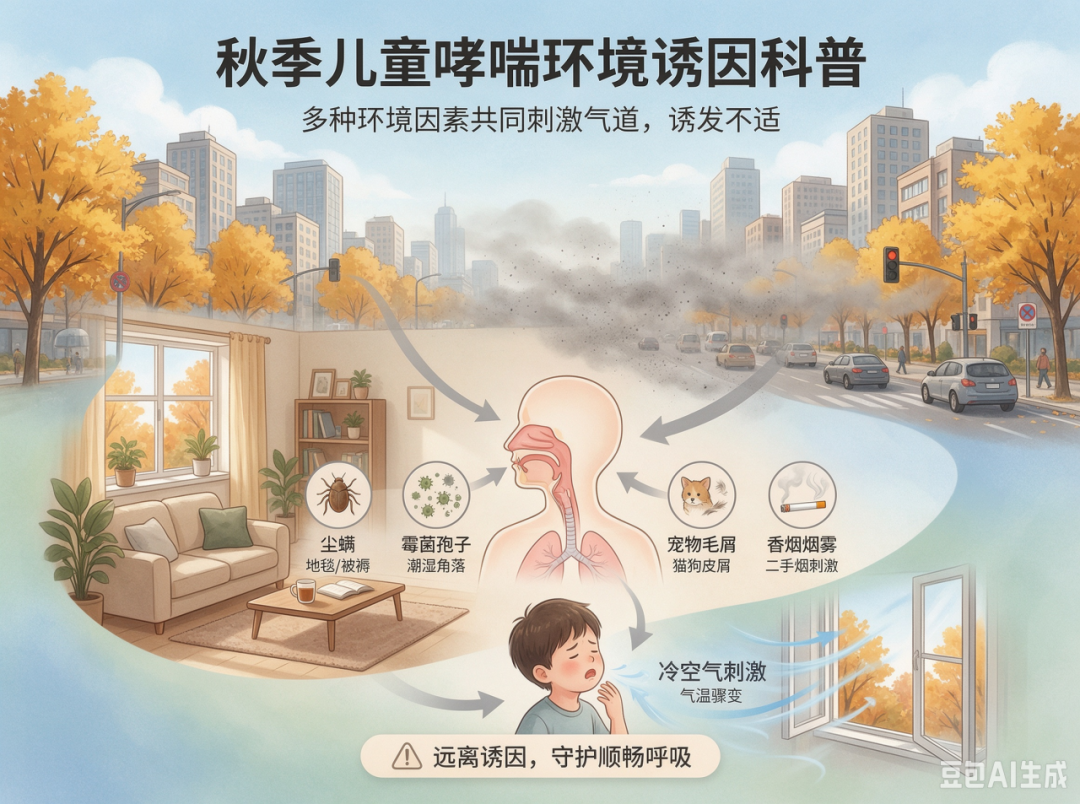 【儿童哮喘科普·第二期】孩子反复咳总当感冒?儿童哮喘患病率 30 年持续走高,这些误区很多家长还在踩