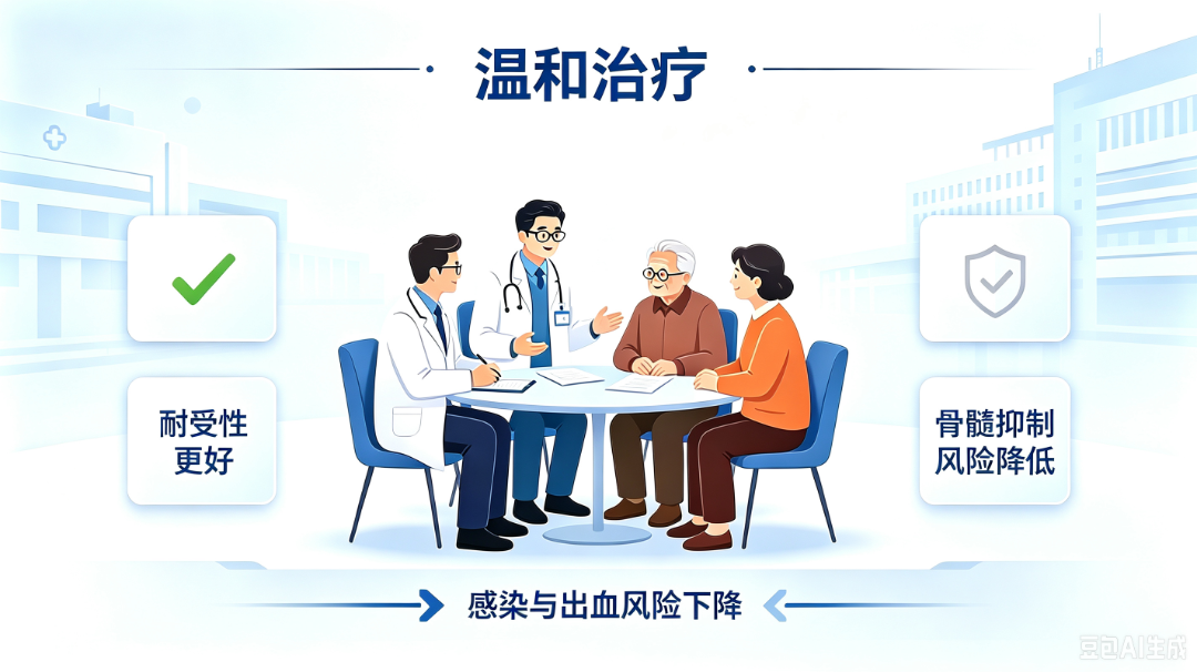 60 岁老人患急性髓系白血病 | 避开强化疗 重获生存希望