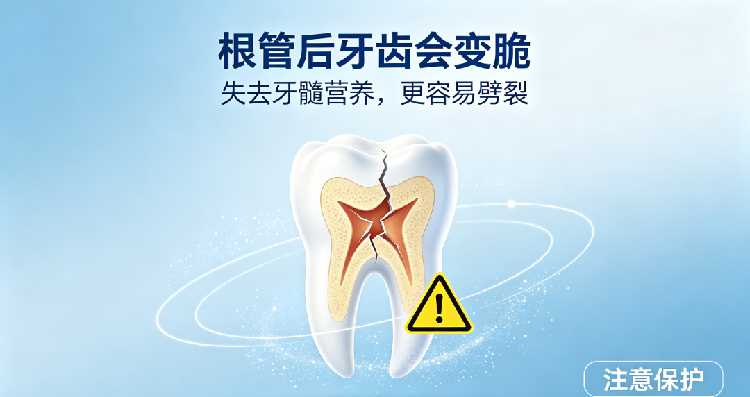 别大意!根管治疗后的牙齿更需要保护