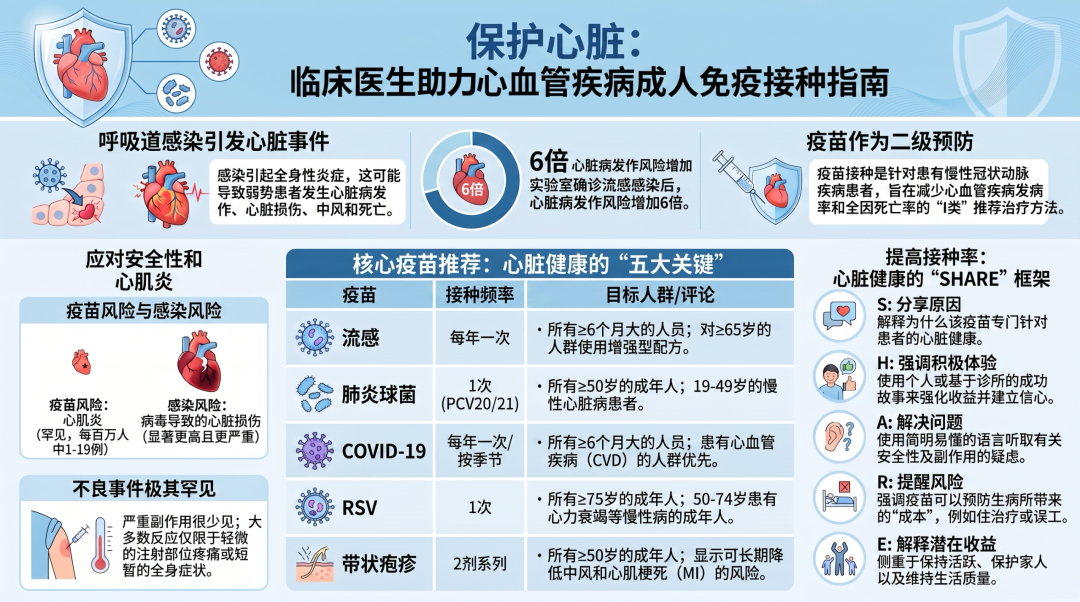 明医说科普 | 疫苗季，预防灾难性不良心脑血管事件——核心疫苗推荐