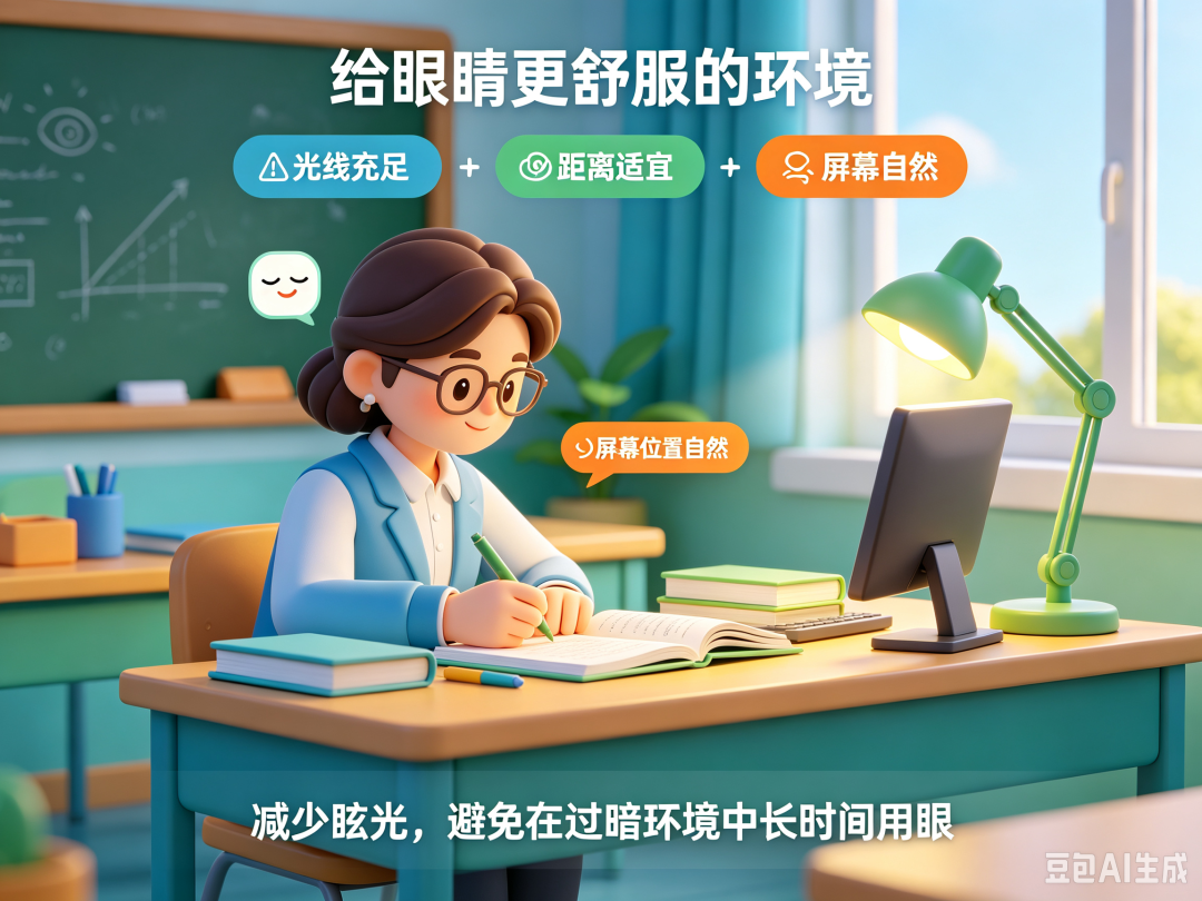 守护“睛”彩视界,致敬辛勤园丁| 亲爱的老师,请收下这份护眼指南