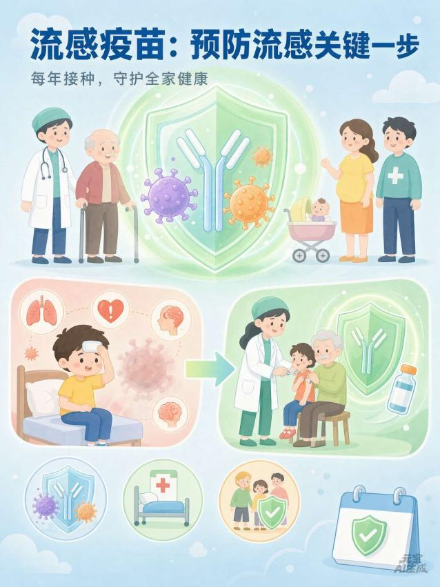 该打疫苗啦|应对流感季,提前预防更重要