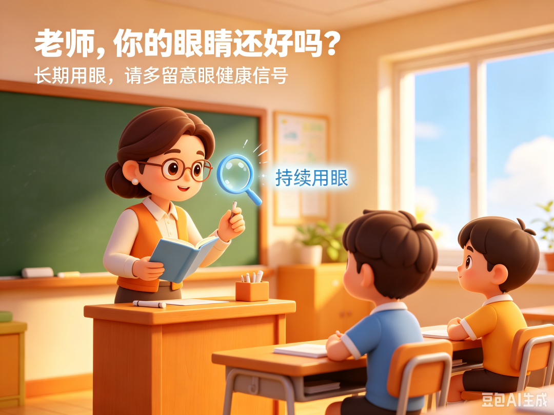 守护“睛”彩视界,致敬辛勤园丁| 亲爱的老师,请收下这份护眼指南