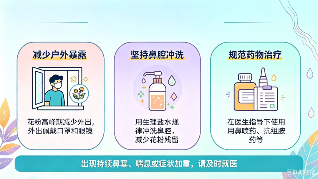 蒿草花粉“南下”,鼻炎再次发作?别把过敏性鼻炎当感冒