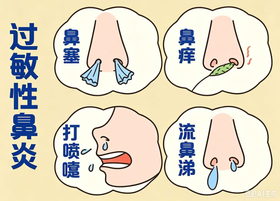 蒿草花粉“南下”,鼻炎再次发作?别把过敏性鼻炎当感冒